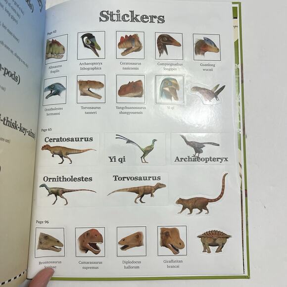 Jurassic Animal Encyclopedia Activity Journal Includes Stickers and Poster - Picture 6 of 11